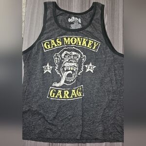 Men's GAS MONKEY Large Tank Top Shirt